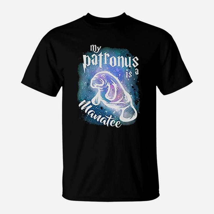 My Patronus Is A Manatee Cute Animal Dugong Lover T-Shirt