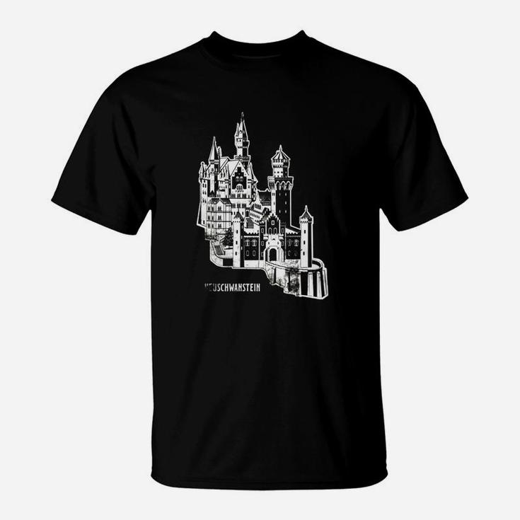 Neuschwanstein Castle Visit Germany T-shirt Trip Travel Gift T-Shirt