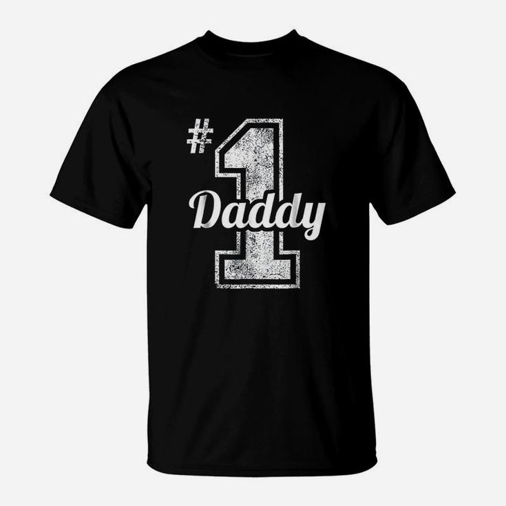 Number One Daddy Fathers Day, best christmas gifts for dad T-Shirt