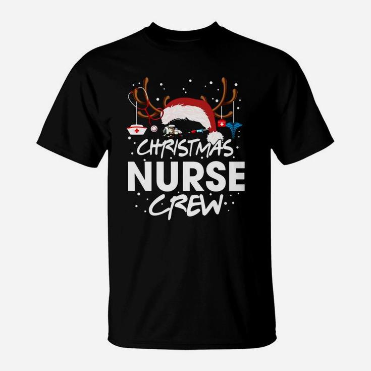 Nurse Christmas Crew T-Shirt