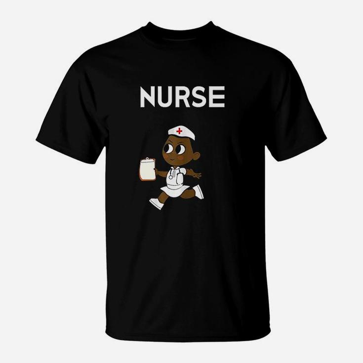 Nurse Gifts Black Nurses T-Shirt