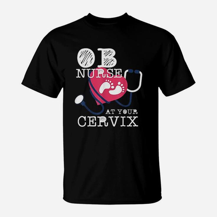 Ob Nurse Funny Baby Delivery Labor Men Women Obstetrics T-Shirt