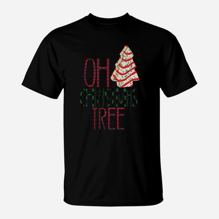 Oh Christmas Tree Christmas Lover Xmas Funny Holiday T-Shirt