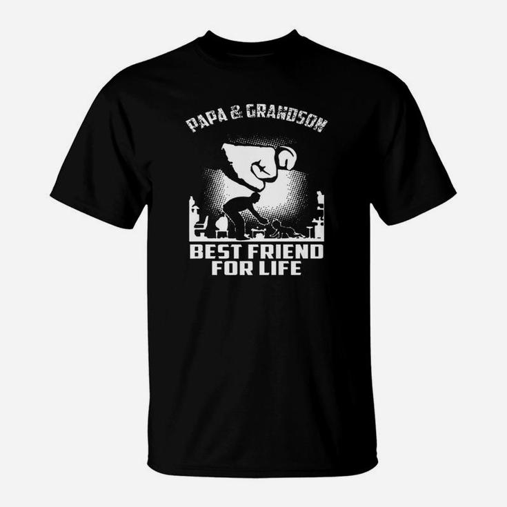 Papa And Grandson Best Friend For Life T-Shirt