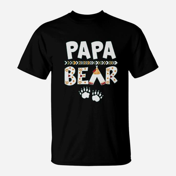 Papa Bear Dad Fathers Day Love, best christmas gifts for dad T-Shirt