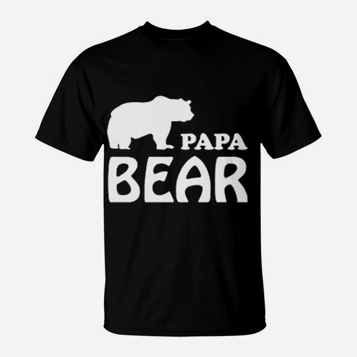 Papa Bear Simple Art, best christmas gifts for dad T-Shirt