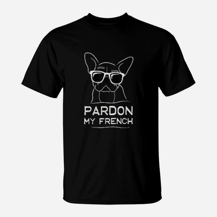 Pardon My French Frenchie Bulldog T-Shirt