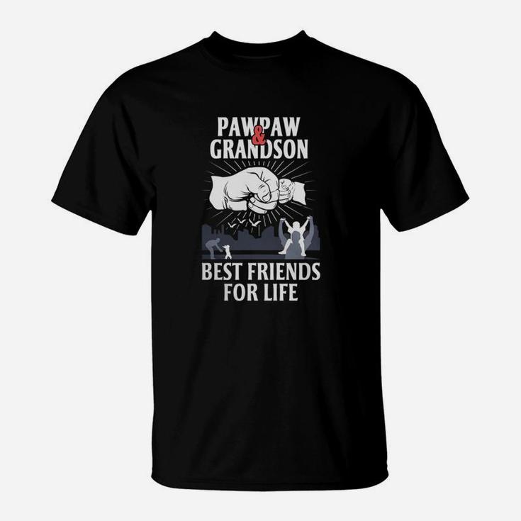 Pawpaw And Grandson Best Friends For Life T-Shirt