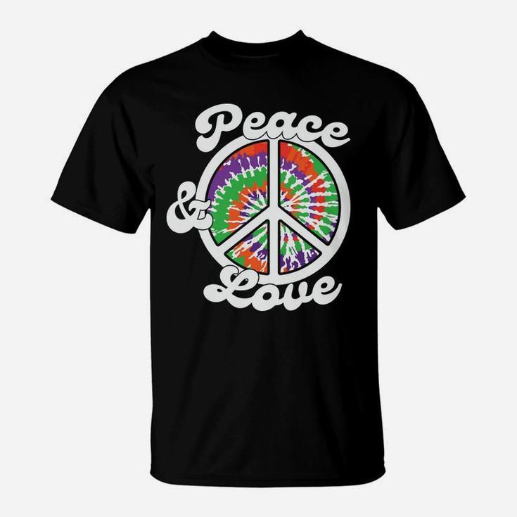 Hippie Tie dye Peace Sign Pattern Print Comfy Winter Boots