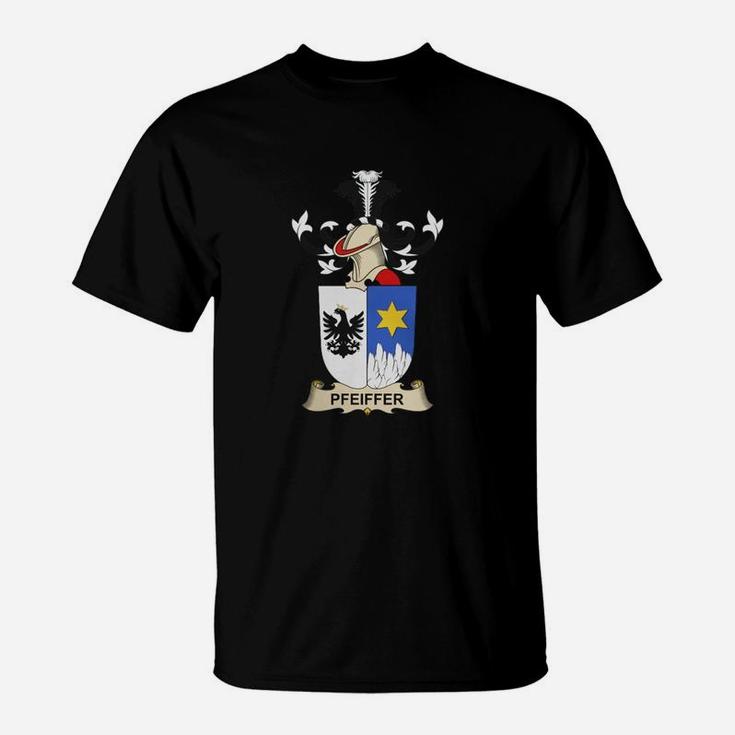Pfeiffer Coat Of Arms Austrian Family Crests Austrian Family Crests T-Shirt