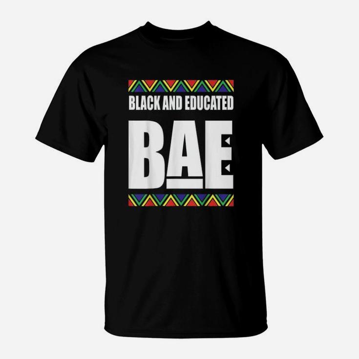 Pride Black History Month Black And Educated T-Shirt
