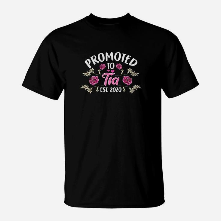 Promoted To Tia Est New Tia Mothers Day T-Shirt