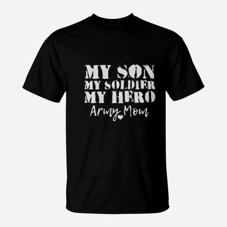 Proud Army Mom Us  Army Mother T-Shirt