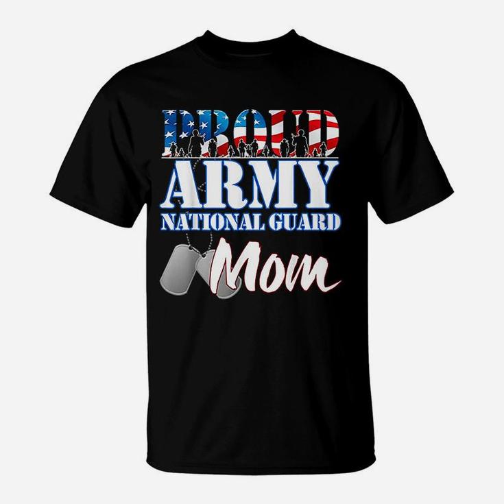 Proud Army National Guard Mom Mothers Day T-Shirt