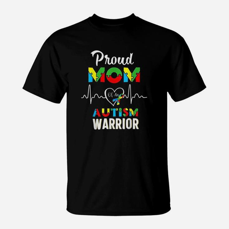 Proud Mom Awareness Warrior T-Shirt