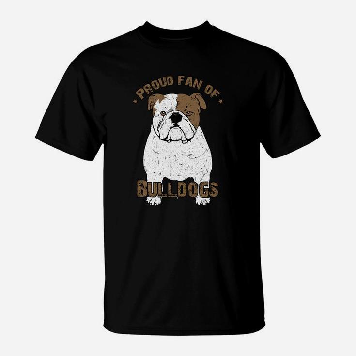 Proud Of Bulldogs For Bulldogs Lover T-Shirt