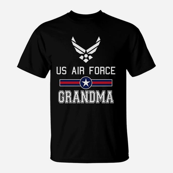 Proud Us Air Force Grandma Military T-Shirt