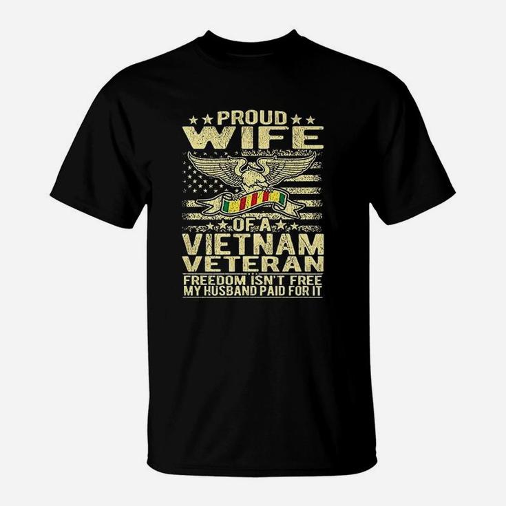 Proud Wife Of A Vietnam Veteran T-Shirt
