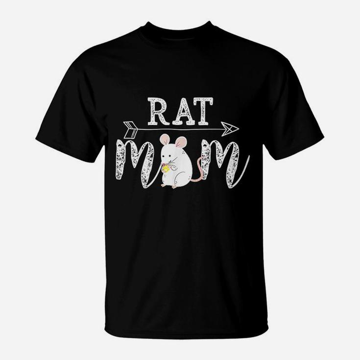 Rat Mom Vintage Chinese New Year Of Rats T-Shirt