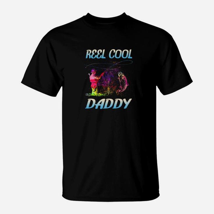 Reel Cool Daddy Shirt Fathers Day Gifts For Fishing Lover Premium T-Shirt