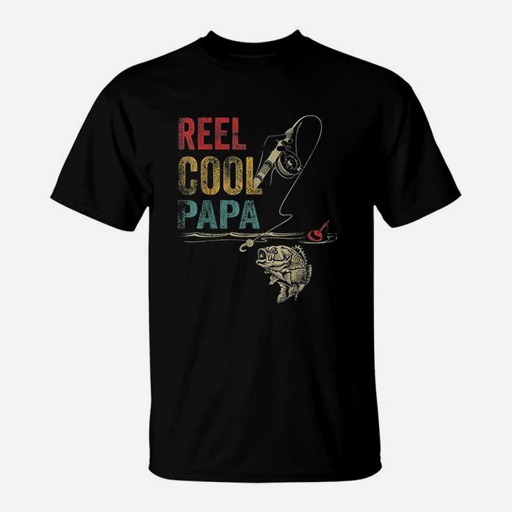 Reel Cool Papa Fish Fishing, dad birthday gifts T-Shirt