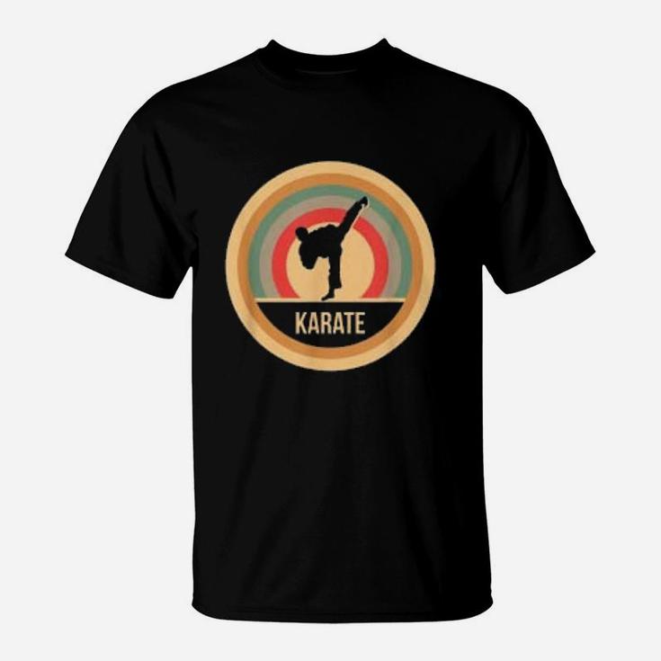 Retro Vintage Karate Gift For Karateka T-Shirt