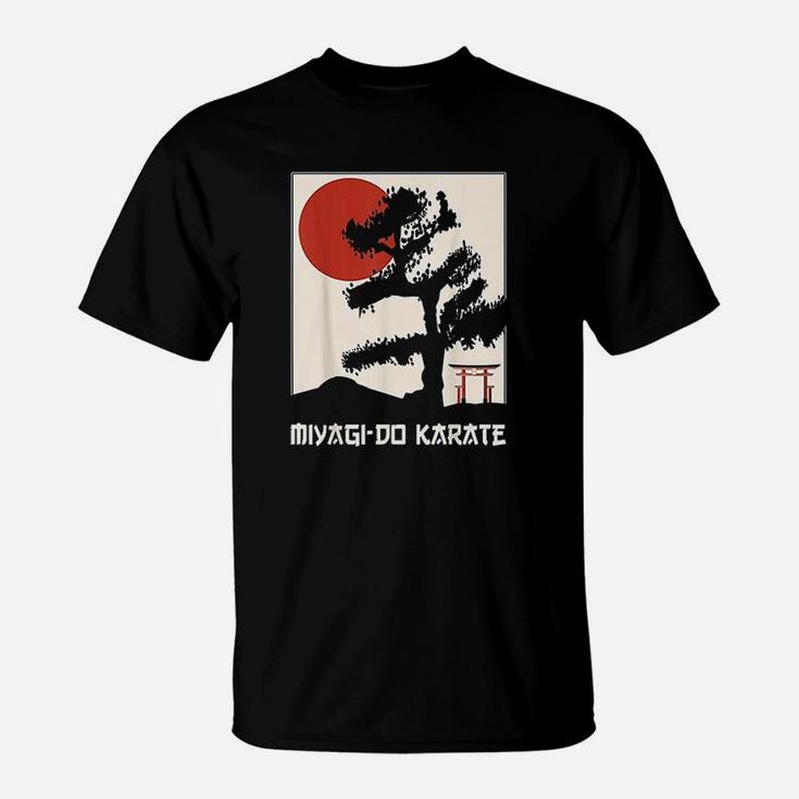 Retro Vintage Miyagi-do Karate Life Bonsai Tree Martial Arts T-Shirt