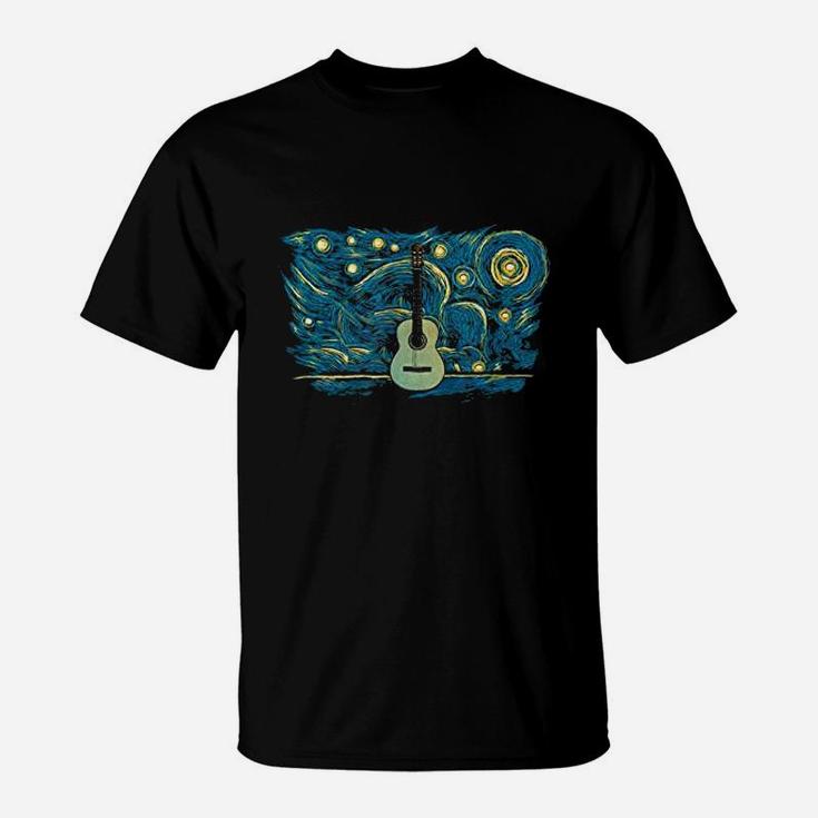 Retro Vintage Style Classical Guitar T-Shirt