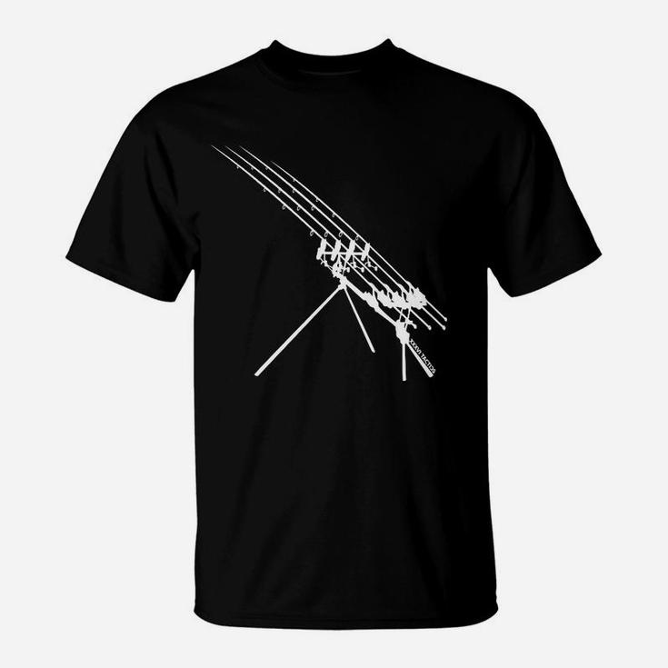 Rod Pod Zum Sky Carp Angeln T-Shirt