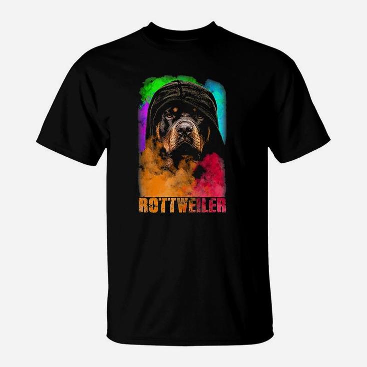 Rottweiler Dog Mom T-Shirt