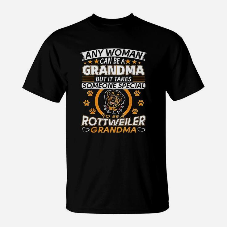 Rottweiler Lover Grandma Best Gifts Idea Rottweiler Grandma T-Shirt
