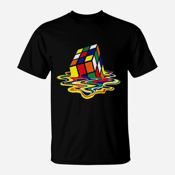 Rubic Rubix Rubik Magic Cube Awesome Graphic T-Shirt