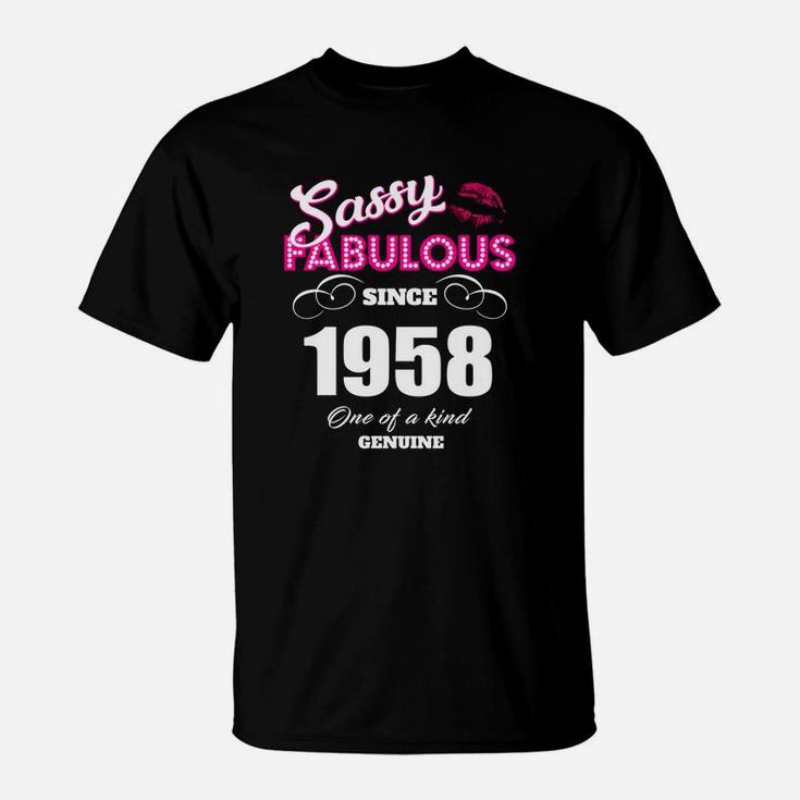 Sassy Fabulous Since 1958 T-Shirt