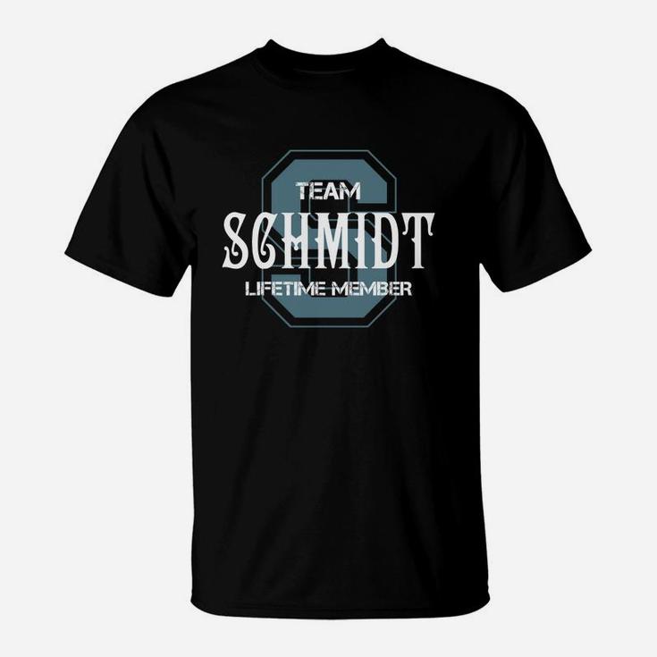 Schmidt Shirts - Team Schmidt Lifetime Member Name Shirts T-Shirt