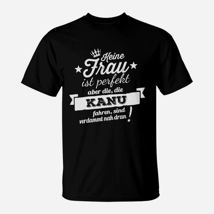 Schnelles Perfekt-Kanu-Fahren- T-Shirt