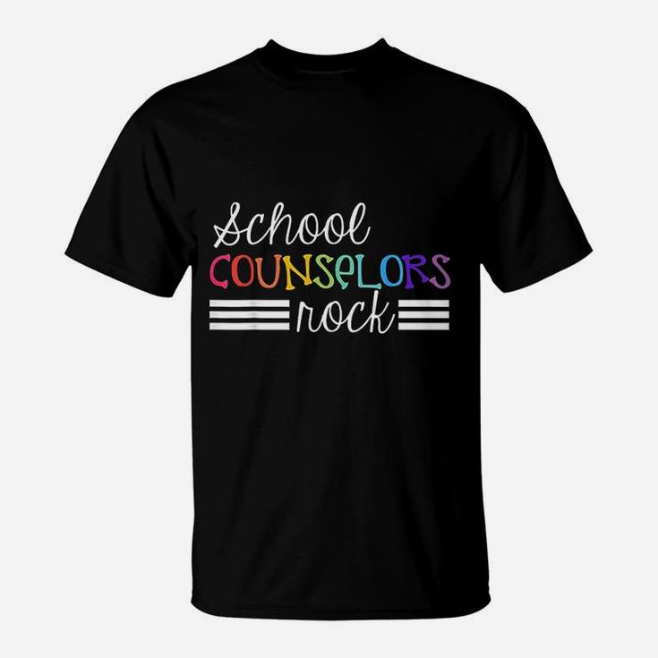 School Counselors Rocks Cute Gift For School Counselor T-Shirt
