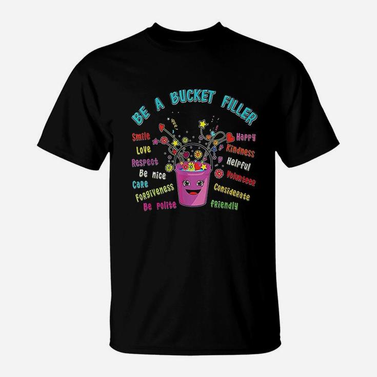 School Guidance Counselor Gift Be A Bucket Filler Teacher T-Shirt