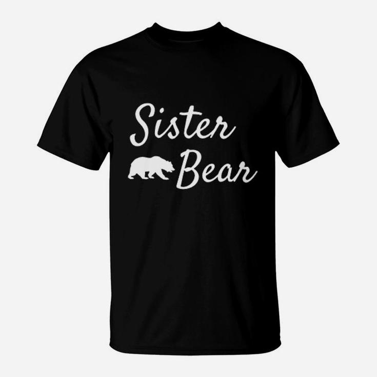 Sister Bear Christmas Papa Bear Mama Bear Baby Bear T-Shirt