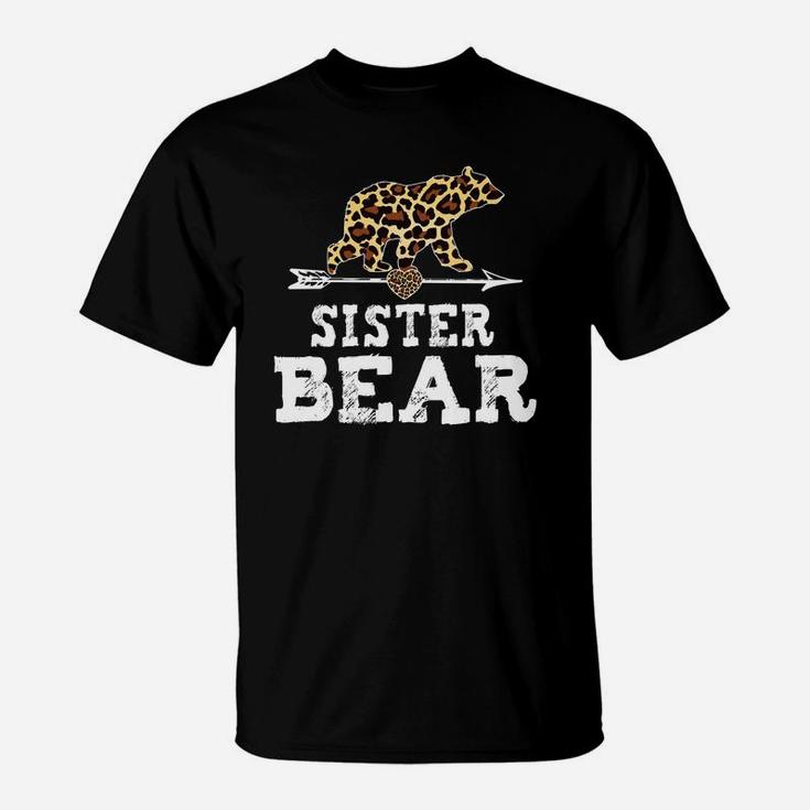 Sister Bear Leopard, sister presents T-Shirt