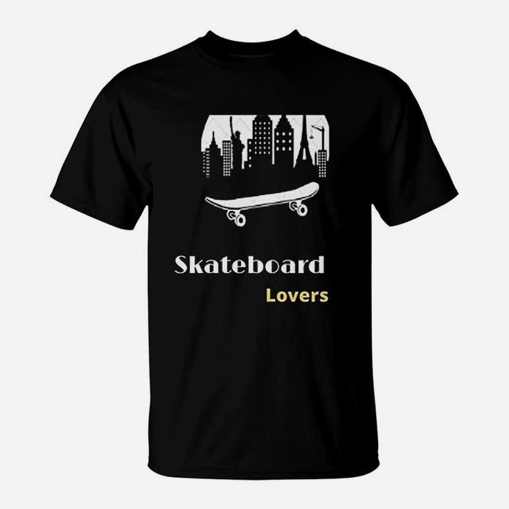 Skateboard Boys Classic Skateboard Saying T-Shirt