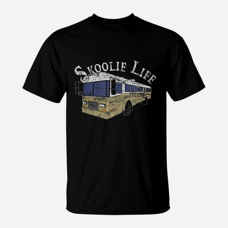 Skoolie Life Bus Conversion Nomad Lifestyle Vintage T-Shirt