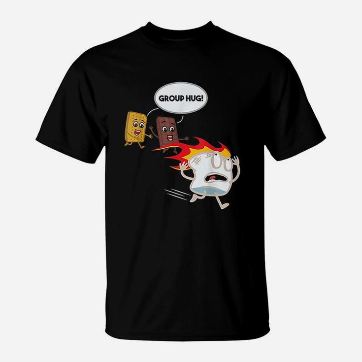Smores S'mores Marshmallow T-Shirt Camping Roasting Bonfire Smores S'mores Marshmallow T-Shirt Camping Roasting Bonfire