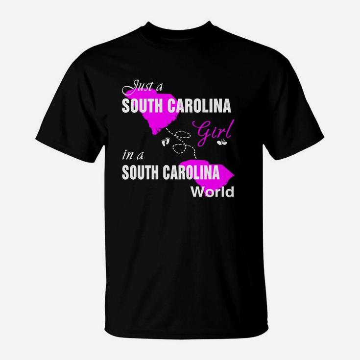 South Carolina Girl In South Carolina Shirts South Carolina Girl Tshirt,south Carolina Girl T-shirt,south Carolina Girl Tshirt,south Carolina Girl In South Carolina Shirts T-Shirt