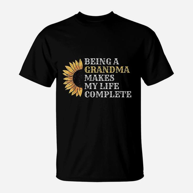 Sunflower Gam Gam Quote Inspirational Grandma Gift T-Shirt
