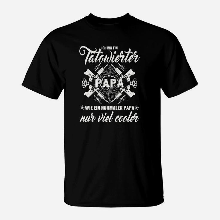 Tätowierter Papa partner T-Shirt