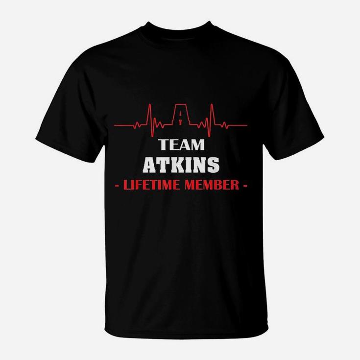 Team Atkins Lifetime Member Blood Completely Family T-Shirt