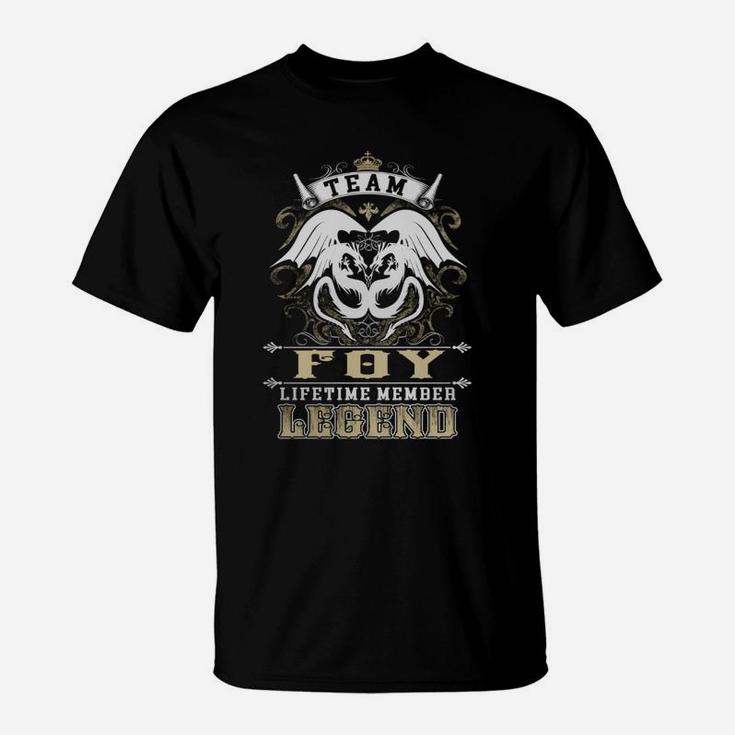 Team Foy Lifetime Member Legend -foy T Shirt Foy Hoodie Foy Family Foy Tee Foy Name Foy Lifestyle Foy Shirt Foy Names T-Shirt
