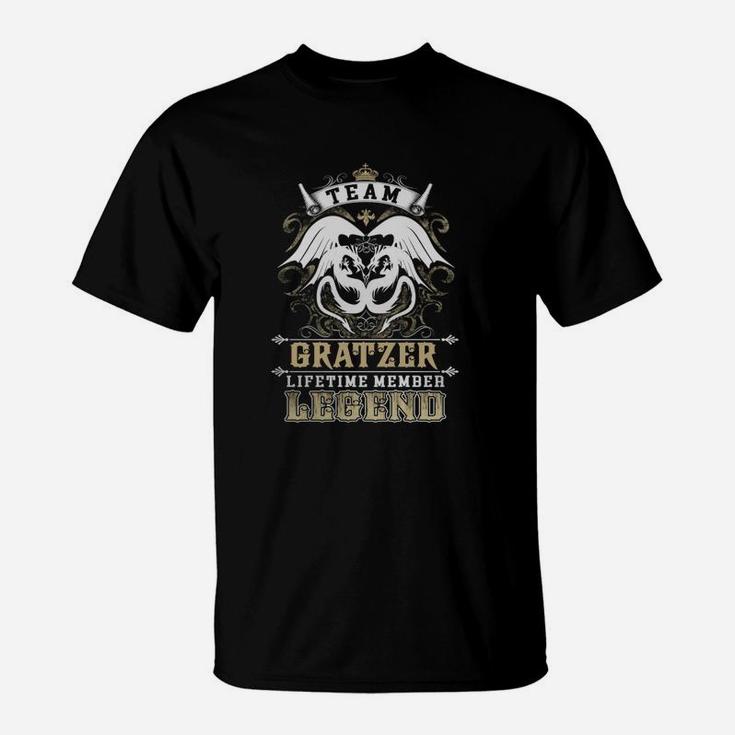 Team Gratzer Lifetime Member Legend -gratzer T Shirt Gratzer Hoodie Gratzer Family Gratzer Tee Gratzer Name Gratzer Lifestyle Gratzer Shirt Gratzer Names T-Shirt