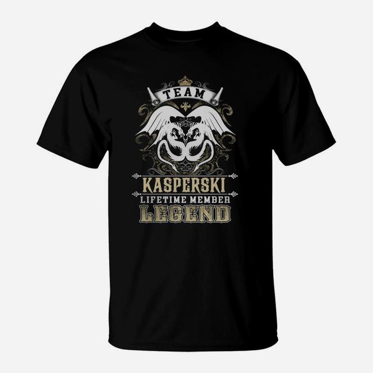 Team Kasperski Lifetime Member Legend -kasperski T Shirt Kasperski Hoodie Kasperski Family Kasperski Tee Kasperski Name Kasperski Lifestyle Kasperski Shirt Kasperski Names T-Shirt