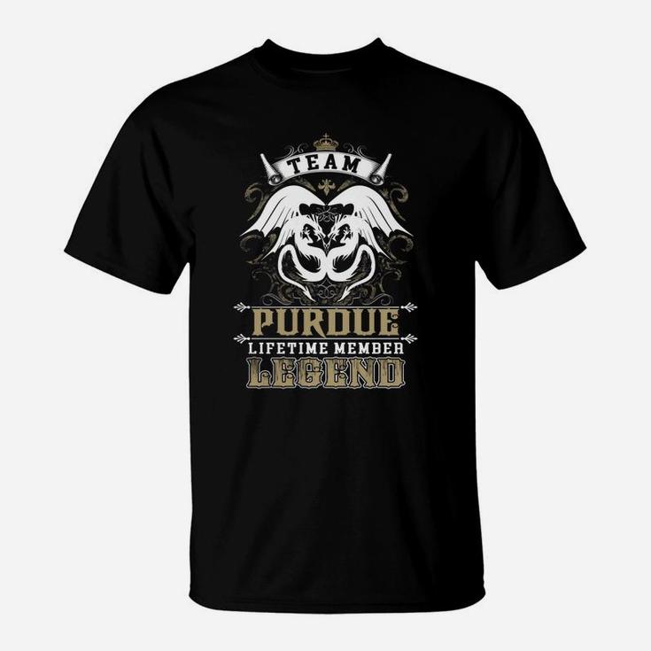 Team Purdue Lifetime Member Legend -purdue T Shirt Purdue Hoodie Purdue Family Purdue Tee Purdue Name Purdue Lifestyle Purdue Shirt Purdue Names T-Shirt
